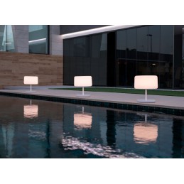 NEW GARDEN lampa podłogowa CHLOE PLANT SOLAR SMARTTECH WOOD