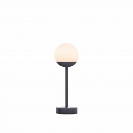 NEW GARDEN lampa stołowa NORAI SLIM 35 BATTERY white