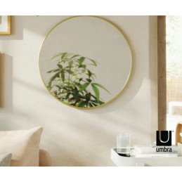 UMBRA lustro ścienne HUBBA 61 cm złote