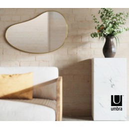 UMBRA lustro ścienne HUBBA 86 cm złote