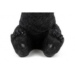 KARE stolik BEAR czarny / drewniany czarny