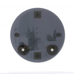 UMBRA lustro ścienne PERCH 60 cm mosiężne