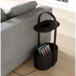 UMBRA stolik kawowy BELLWOOD czarny orzech